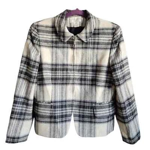 Jones New York 100% Wool Womens Jacket Sz 12P - Picture 1 of 6