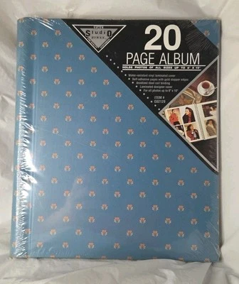 Vintage Country Flowers Photo Album NEW Floral 20 Self Adhesive Pages Sealed Pkg - Image 1 of 4