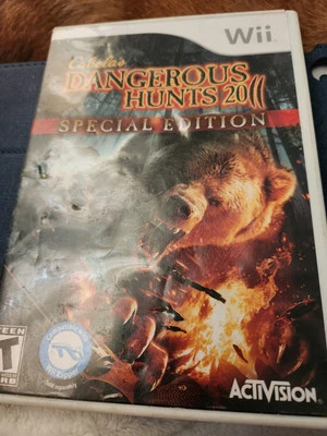 Cabelas Dangerous Hunts 2011 Special Edition Nintendo Wii Game Complete - Image 1 of 2