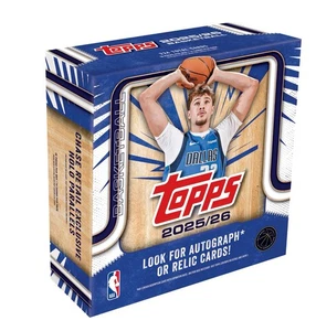Mega caja de baloncesto Topps 2025-26 - preventa - Imagen 1 de 4
