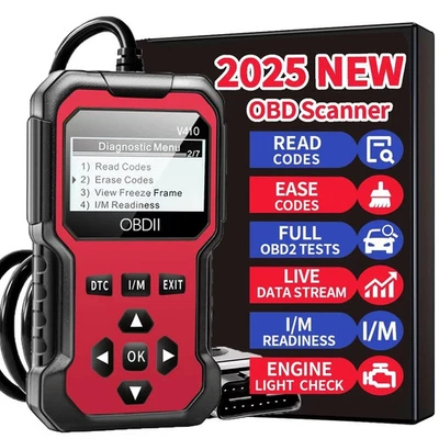 Car Obd2 Scanner Diagnostic Tool Code Reader Engine Fault Code Reader - Image 1 of 4