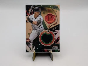 2024 Topps Holiday HENRY DAVIS #RC-HD Rookie Relics Player-Worn RC - Bild 1 von 2