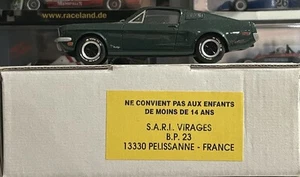 TRAJECTOIRE 1/43 V8 Ford Mustang Fastback Steve McQueen 1968 Bullitt - Foto 1 di 10
