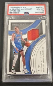 2021-22 Panini Immaculate Collection Shai Gilgeous-Alexander PSA 10 - Picture 1 of 2