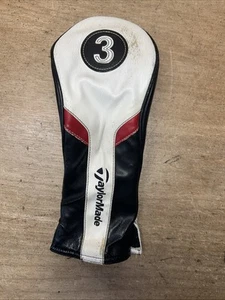 Taylormade Universal Vinyl Fairway 3 Wood Headcover Adjustable Tags B4 - Picture 1 of 5