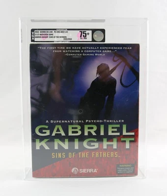 VGA 75+ SEALED 1993 Gabriel Knight: Sins of the Fathers Sierra Big Box PC - Image 1 of 4