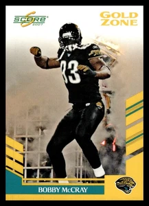 2007 Score Gold Zone /600 #235 Bobby McCray Jacksonville Jaguars - Picture 1 of 2