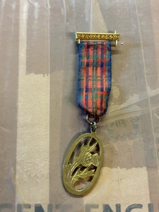 Scottish Military Medal Unusual Design Piece Curios Item Antique Design 9z - Bild 1 von 2