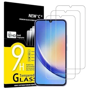 NEU C 3er Pack Hartglas Displayschutzfolie für das Samsung Galaxy A34 5G - Bild 1 von 9
