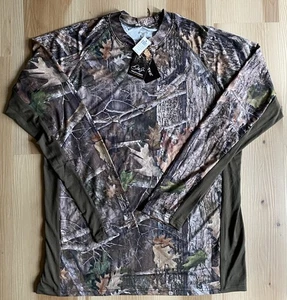 TrueTimber SilverTec™ Light Baselayer Crew Top - Kanati Camo Sz Large Bowhunter - Picture 1 of 2