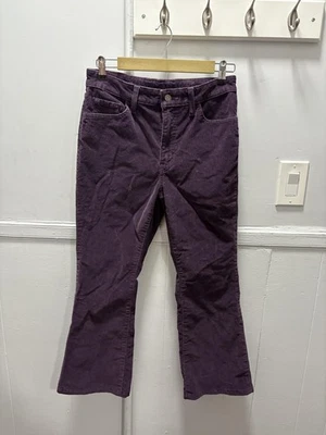 Levi's Corduroy Pants Mens 29x32 Purple Bootcut Flare 5-Pocket White Tab - Image 1 of 4