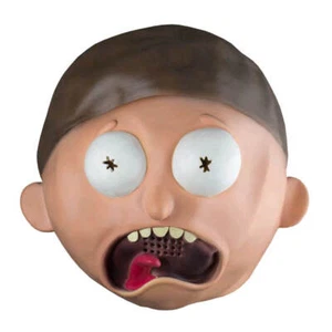Costume cosplay perfetto Maschera in lattice ufficiale Rick e Morty Morty con li - Imagen 1 de 1