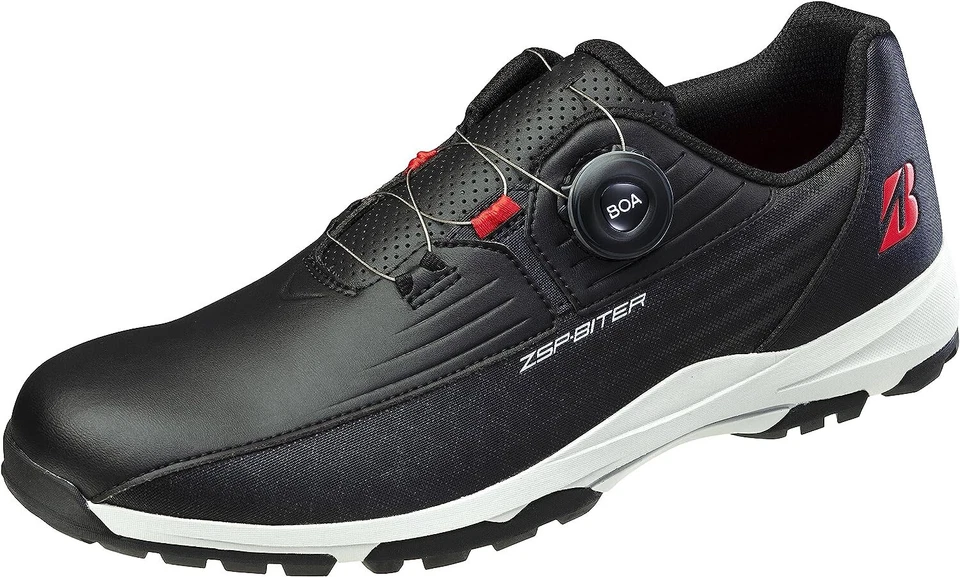 Zapatos de golf BRIDGESTONE ZSP-BITER LIGHT BOA WIDE negros SHG350 US9,5 (27,5 cm) Foto 1 de 1