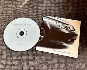 SAAB 9-5 Images Original UK Dealer showroom CD release 2002. - Picture 1 of 1