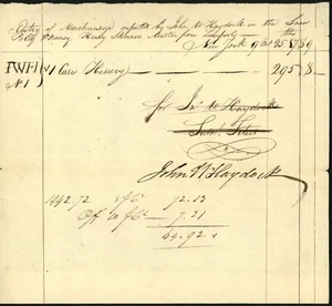 Americana #10 - Documento originale - 1789 - Foto 1 di 2