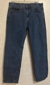Vintage Levi’s 505 Regular Fit Straight Medium Wash Denim Jeans Herren Größe 36x32 - Bild 1 von 5