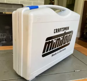 CRAFTSMAN MiniTool Electric Rotary Tool Set W/ Hard Case Made In Germany - Picture 1 of 16
