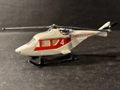 Matchbox 1978 Los Angeles City Fire Department Helicopter #4 Mint - Image 1 of 4