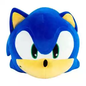 Club Mocchi Mocchi SONIC The Hedgehog Big Head Mega 15" Plush~New with Tags - Picture 1 of 3