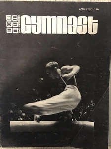 MODERN GYMNAST Magazine APR 1971 COVER: RICK MCCURDY, 3x BIG TEN AA CHAMP - Bild 1 von 2