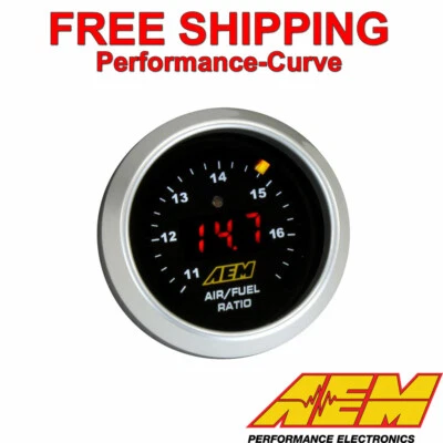 AEM Classic Digital Wideband Gauge AFR Air Fuel Ratio Gauge Kit - 30-4110 - Image 1 of 4