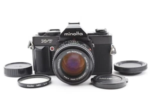 🚀🎁 READ《APP MINT》Minolta X-7 SLR 35mm Film Camera Black 50mm F/1.4 Lens JAPAN✈ - Picture 1 of 13