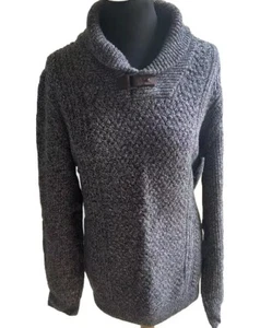 Herren Strickpullover Farhi by Nicole Farhi grau meliert Medium - Bild 1 von 8
