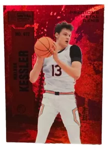 2022 Metal Universe Champions -Walker Kessler - Red Precious Gems RC #65/100 - Picture 1 of 3