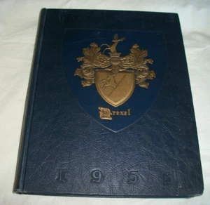 ANNUARIO VINTAGE 1955 DREXEL UNIVERSITY PHILADELPHIA, PA - Foto 1 di 10