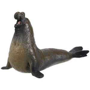 1PC Simulation Animal Model Elephant Seal Children Edcational Toy (Light Brown) - Picture 1 of 11