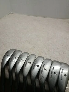Lynx Radius Sole RH Iron Set 2-9i Ladies Regular Steel Shafts All Original - Picture 1 of 10