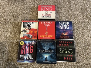 Lot Of 7 Stephen King Audio CD Books - Unabridged - FREE SHIPPING ! - Picture 1 of 1