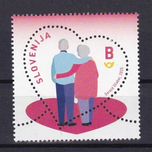 ESLOVENIA, ESLOVENIA 2025, SELLOS DE AMOR, CORAZÓN, SELLO DE FELICITACIONES,,MNH - Imagen 1 de 1
