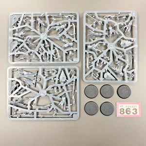 BARROW GUARD X5 WARHAMMER AOS OLD WORLD SOULBLIGHT GRAVELORDS NON MORTI GUARDIA TOMBA - Foto 1 di 1
