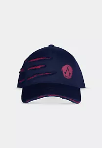 GORRA DE BÉISBOL OFICIAL ASSASSIN'S CREED SOMBRAS LOGOTIPO ROJO CICATRIZADO NEGRO CON CORREA - Imagen 1 de 5