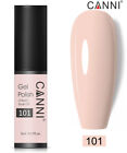 CANNI® Mini UV LED Nail Gel Polish Soak Off Base Top Colour Coat - 5ml