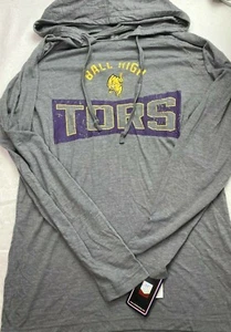 Women's Ball High Tors Lightweight Hoodie - Various Sizes - Gray - S389 - Imagen 1 de 2