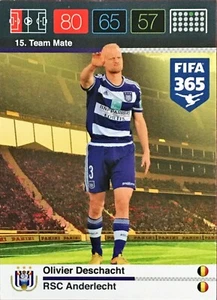15 Olivier Deschacht - FIFA 365 - Panini Adrenalyn XL 2016 (14) - Bild 1 von 1