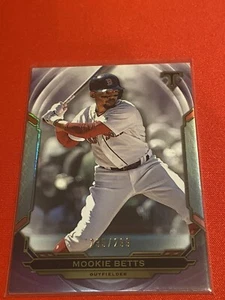 2019 Triple Threads Mookie Betts #86 Amethyst Parallel 235/299 - Picture 1 of 2