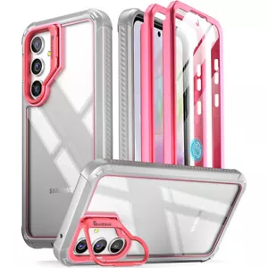 Funda Poética Para Samsung Galaxy A35 5G con Pantalla Incorporada Soporte Cámara Rosa - Imagen 1 de 6