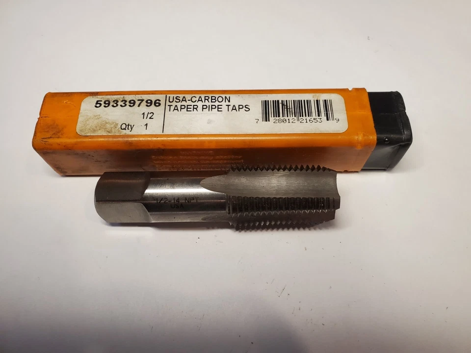 1/2 X 14 NPT PIPE TAP HERTEL 59339796 MADE IN USA **FREE SHIPPING** - Image 1 of 1