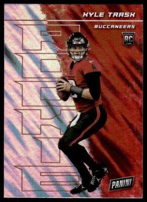 2021 Panini Player of the Day Kyle Trask Tampa Bay Buccaneers #56 - Image 1 of 2