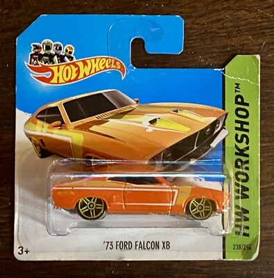 2014 Hot Wheels ‘73 Ford Falcon XB Orange #238 - HW Workshop - Image 1 of 2