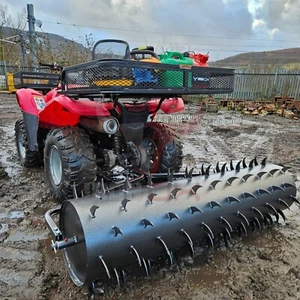 60" Roller Aerator Spiker Lawn Scarifier Spike Harrow Towable 60" Working Width - Picture 1 of 6