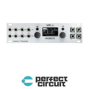 Plum Audio 1uO_c 4ROBOTS (Silver) Modular EURORACK - NEW - PERFECT CIRCUIT - Picture 1 of 2