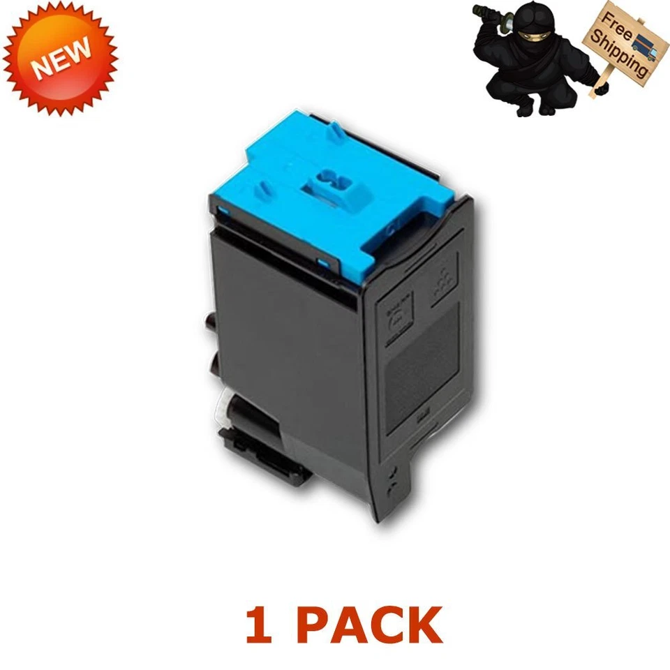 1PACK US STOCK MX-C30NTC CYAN Toner For Sharp MX-C250F, C300P, C300W, C301W - Image 1 of 1
