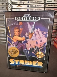 Strider (Sega Genesis, 1990) komplett in Box getestet und funktionsfähig CIB - Bild 1 von 11