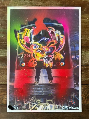 Bordalo II - Cuervo Iluminado 2025 Acabado a Mano Firmado Edición Limitada de 100 Arte París Foto 1 de 4