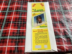 1982 Topps Squirt - Scratch Off With Tab Instructions # 7 Dave Winfield. - Picture 1 of 2