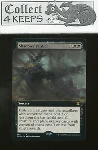Shadows' Verdict Extended Art (Zendikar Rising Near Mint) MTG - Picture 1 of 2